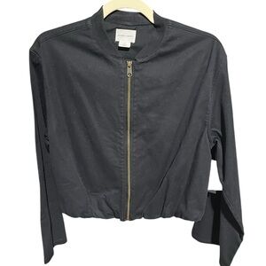 #3009 NWT MELROSE & MARKET Black Lightweight Jean Jacket